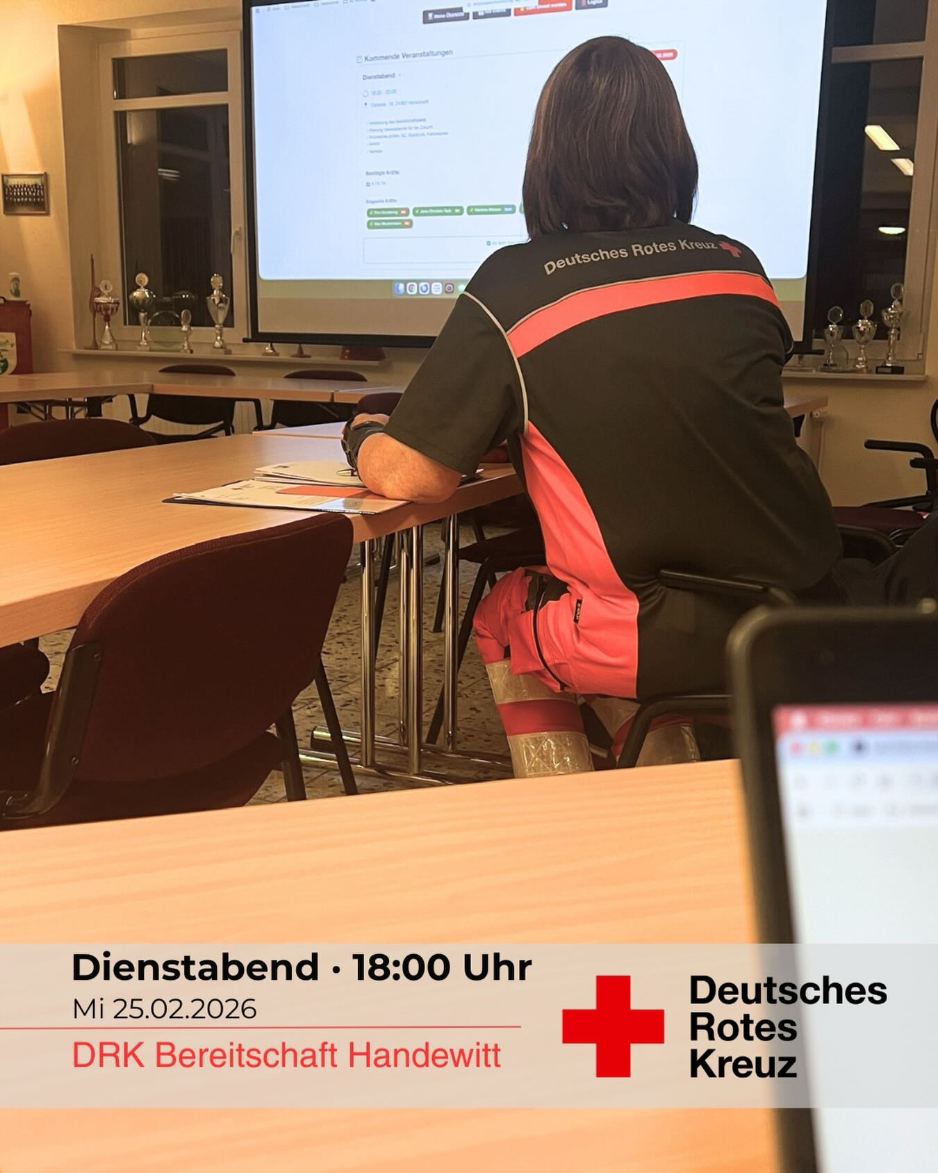 Dienstabend der DRK Bereitschaft Handewitt – DRK Bereitschaft Handewitt