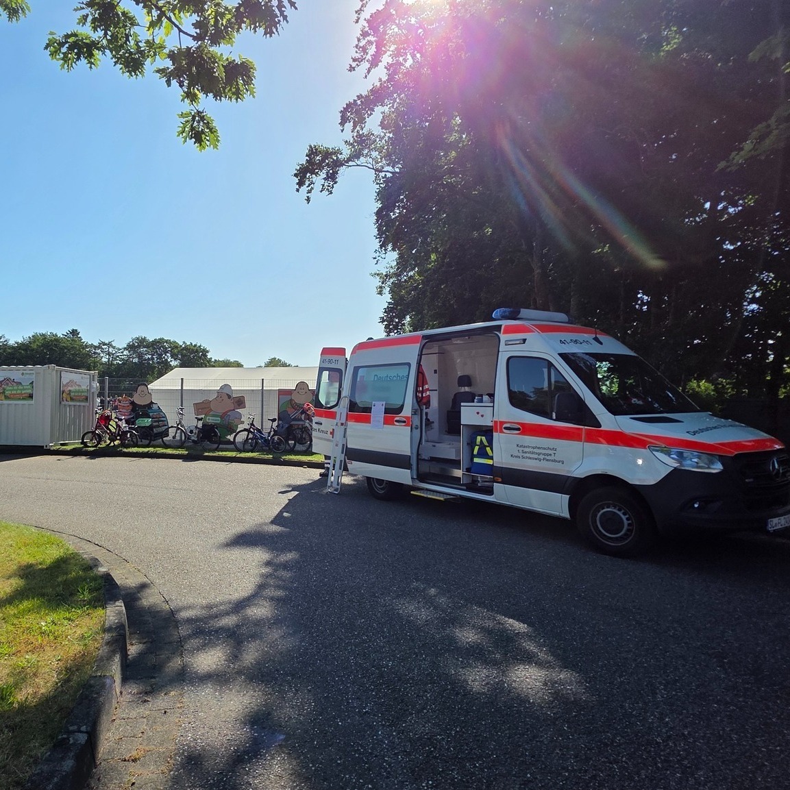 Sanitätsdienst beim Feldhandball – DRK Bereitschaft Handewitt – DRK Bereitschaft Handewitt